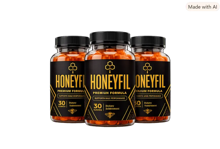 HoneyFil 3 Bottles package