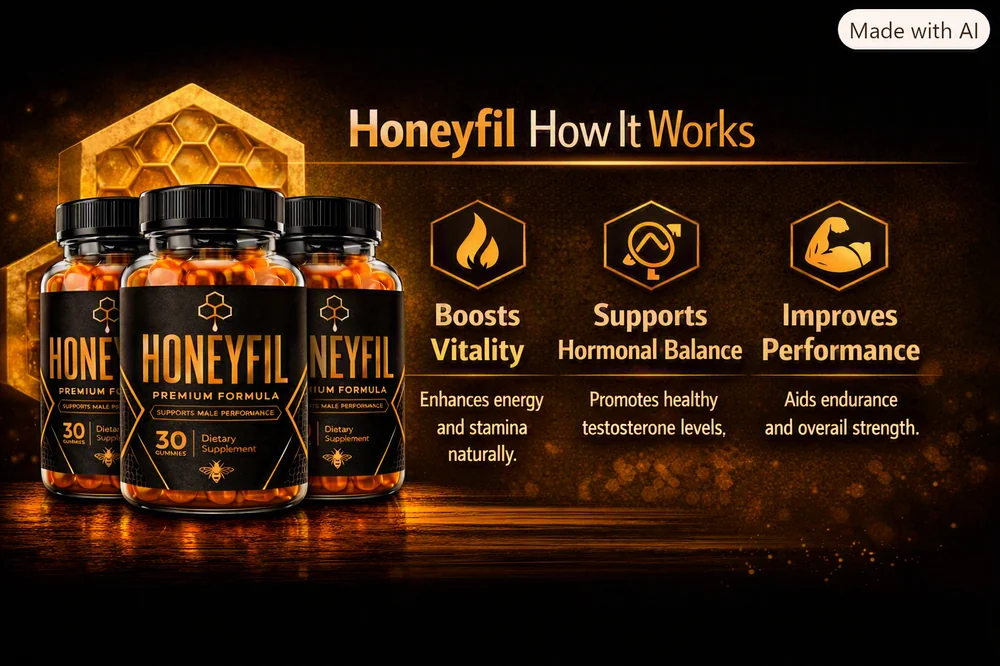 HoneyFil male vitality gummies